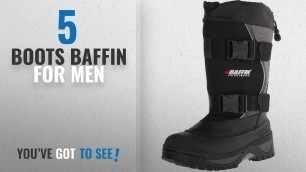 'Top 10 Boots Baffin [ Winter 2018 ]: Baffin Men\'s Wolf Snow Boot,Black/Pewter,11 M US'