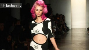 'Jeremy Scott Runway Show - New York Fashion Week Spring 2012 NYFW | FashionTV - FTV'