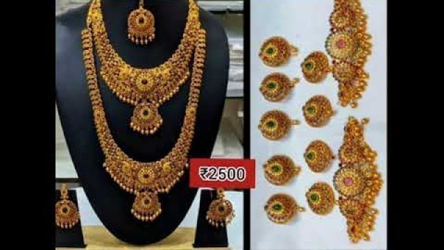 'Sangeetha fashions jewel set |Wedding jewel full set|Book soon|Free shipping'