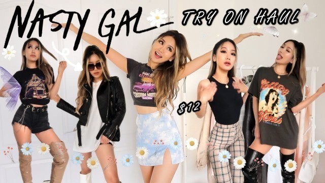 'HOW TO STYLE EDGY OUTFITS | NASTY GAL try on haul Spring Summer 2020'