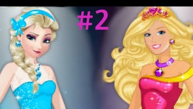 'BARBI OBLAČENJE IGRA - Najlepše Barbi Igrice #2 - Elsa vs Barbie Fashion Contest'