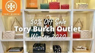 'Tory Burch Outlet Shop With Me | 50% Off Sale and New Winter Arrivals 2020'