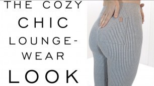 '90 SECOND OUTFIT Cozy Chic Loungewear Look: Lunya / Edgy Style / Minimalist Fashion / Emily Wheatley'