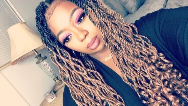 'How To | Crochet Braids Senegalese Twist Easy | ft MODEL MODEL | ZOEY TWIST CURLY 24”'