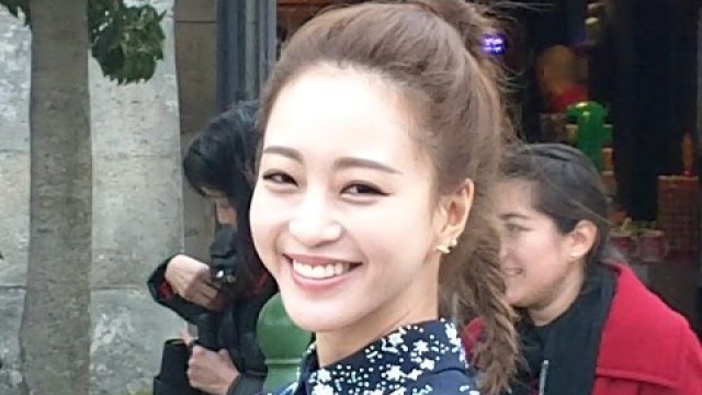 'Han Ye Seul 한예슬 @ Paris 10 march 2015 Fashion Week Valentino Show'