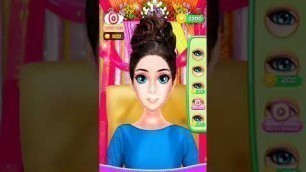 '#indianweddinggame #wedding #indianbridedressupandmakeupgame Indian bride makeup and Dressup game'