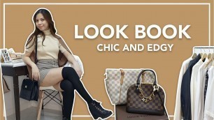 'Fashion Look Book 1: Chic & Edgy Style'