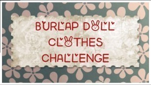 'BURLAP FASHION SHOW - VOTE PLEASE - ADULT COLLECTOR'