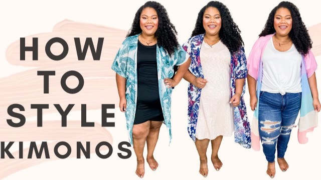 'KIMONO OUTFIT IDEAS | HOW TO STYLE A KIMONO'