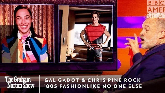 'Gal Gadot & Chris Pine Rock ’80s Fashion 