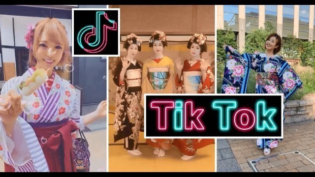 'GIRLS WEAR JAPANESE KIMONO || Tik Tok Compilation'