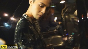 '【G-DRAGON ♕】WAVING HIS HANDS GOODBYE @ SAINT LAURENT † YSL † IN PARIS by MinVIPELF ® GD 2015 150125'