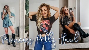 'Princess Polly Haul! | Edgy Punk Rock Spring Dresses, Boots & More!'