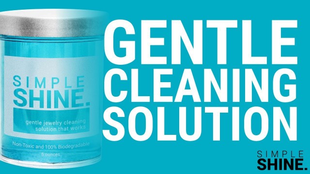 'Gentle Jewelry Cleaner Solution | Gold, Silver, Fine & Fashion Jewelry Cleaning | Ammonia Free Clean'