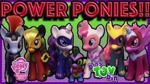 'My Little Pony POWER PONIES Exclusive Fashion Style Set Review! by Bin\'s Toy Bin'