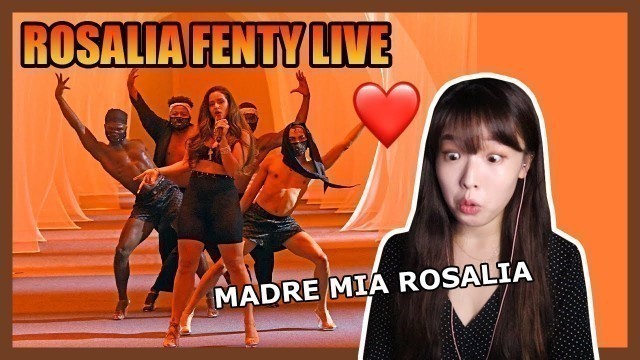 'ROSALÍA \"RELACIÓN REMIX\" Y \"TKN\" LIVE en SAVAGE X FENTY SHOW | 