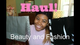 'Spring Beauty and Fashion Haul! Nordstrom, NARS, Tory Burch, and More!'