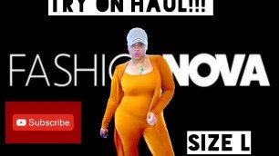 'FASHION NOVA !! TRY ON PLUS SIZE!!! Sets/jumpsuits!!!'