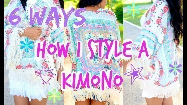 'How I Style a Kimono | Style'