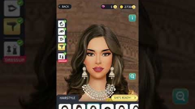 'Indian Fashion Dressup Stylist || Trending indian fashion game || Sn Gaming'