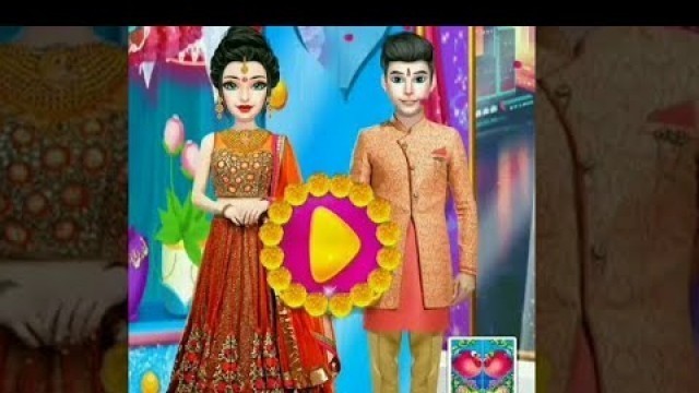 'Indian Wedding Makeup Dressup Game Video 2021 | Cinderella Makeup Games | fashion salon gameplay'