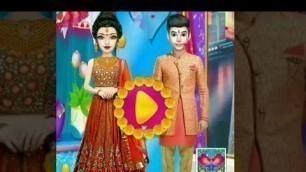 'Indian Wedding Makeup Dressup Game Video 2021 | Cinderella Makeup Games | fashion salon gameplay'