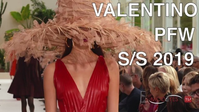 'VALENTINO | SPRING SUMMER 2019 | FULL FASHION SHOW'