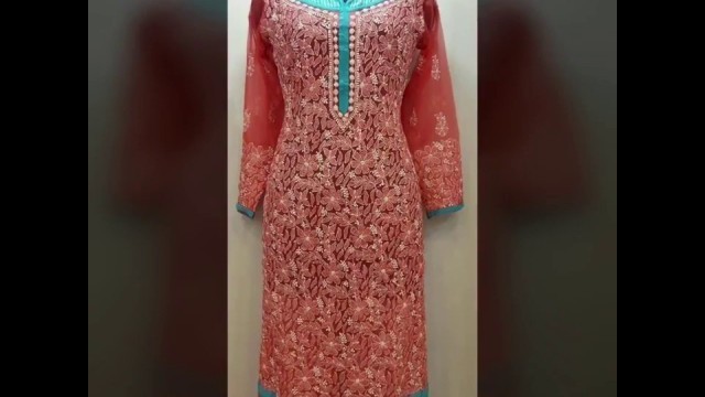 'Lucknow Chikankari Suits for Women Jewel Fashion'