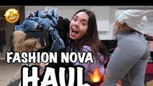 'MASSIVE FASHION NOVA HAUL| Try on & Review...'