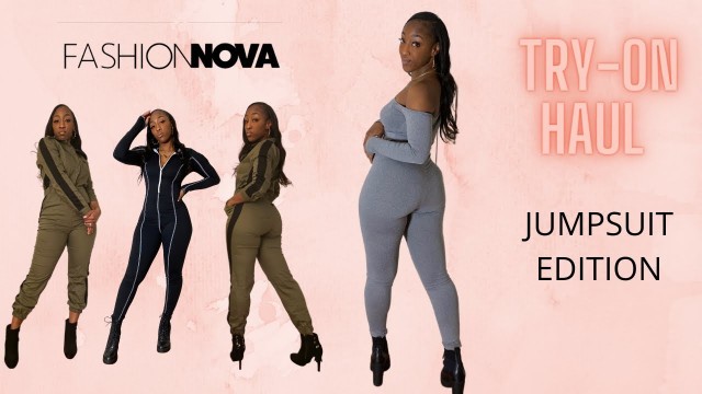 'Fashion Nova Lookbook Haul / Jumpsuit Edition 2022'