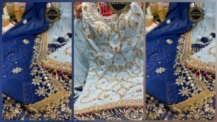 'Latest Pakistani Desinger Party Wear Suits Collection 2021 Online Shopping | Fashion Femina Ludhiana'