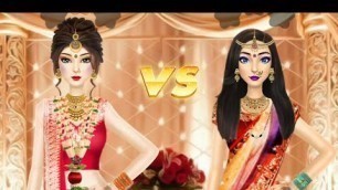 'Indian wedding stylist || girl fashion show game Level 36 #girlgame #msqweddingdesign'