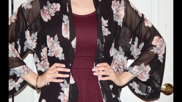 '5 Ways To Style A Kimono For Spring!'