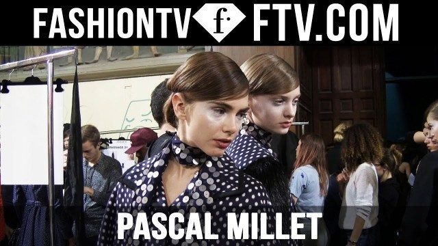 'Hairstyle at Pascal Millet Fall/Winter 2016-17 Paris Fashion Week | FashionTV'