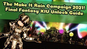 'Final Fantasy XIV - Make It Rain 2021 Unlock Guide'