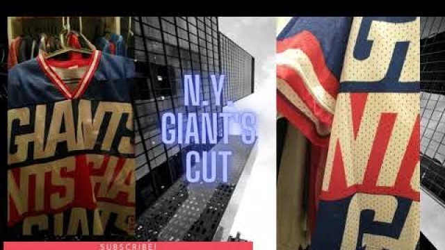 '1990\'s New York Giants Jersey MY QUICK LOOK (A Good Fella\'s Guide To Vintage Fashion)'