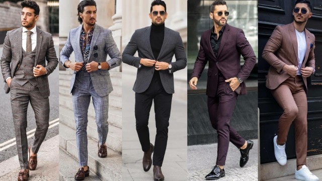 'Best Blazers Outfit for Men | Casual Suit Outfit Ideas | Men\'s Suit Fashion 2021 | Style Dude'