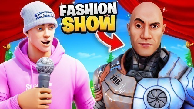 'I joined a Fortnite Fashion Show as The Rock!'