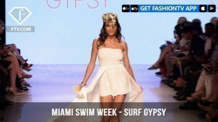 'Surf Gypsy Boho Chic Vibes Miami Swim Week Art Hearts Fashion 2019 | FashionTV | FTV'