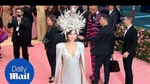 'Gemma Chan is a metallic icon on the 2019 Met Gala red carpet'