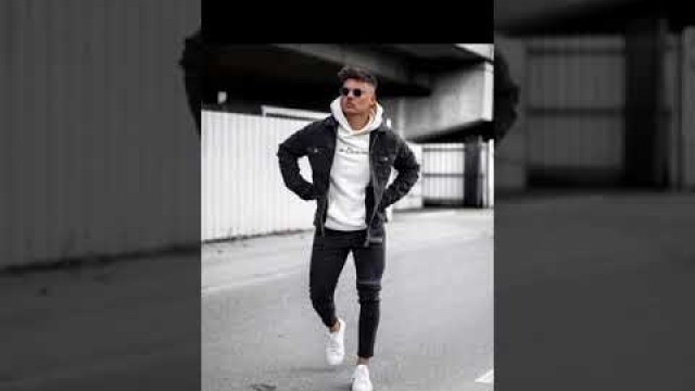 'Men\'s winter jackets fashion street style |#Short video'