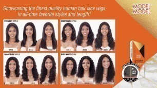 'Model Model 100% Virgin Human Hair Wig - Galleria'