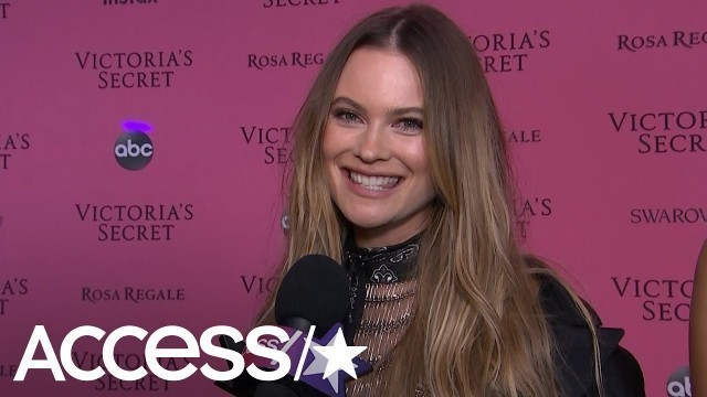 'Behati Prinsloo Is The Cutest Talking About Having Adam Levine\'s Support At Her VS 2018 Show | Acces'