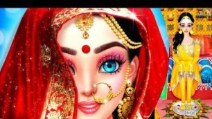 'Royal Indian wedding beauty salon game | Indian Makeup Salon Game | Indian Fashion Salon Game'