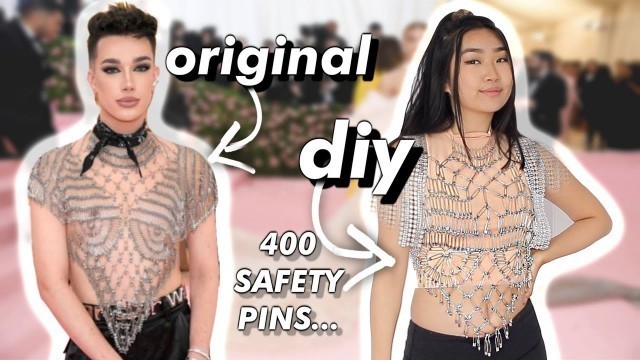 'I DIY\'d James Charles\' Met Gala Outfit...took me 16 hours | JENerationDIY'