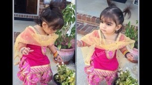 'Latest Kids 2017 Punjabi Suit Designs'