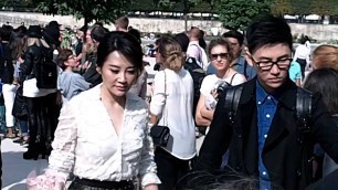 'Xu Qing 许晴 @ Paris Fashion Week September 2014 / show Valentino'