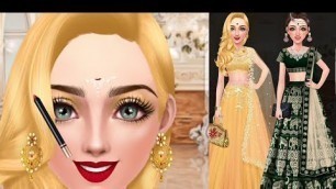 'Indian costume  fashion show makeup and dress up games 57 |  barbie game | Play on Barbie games'