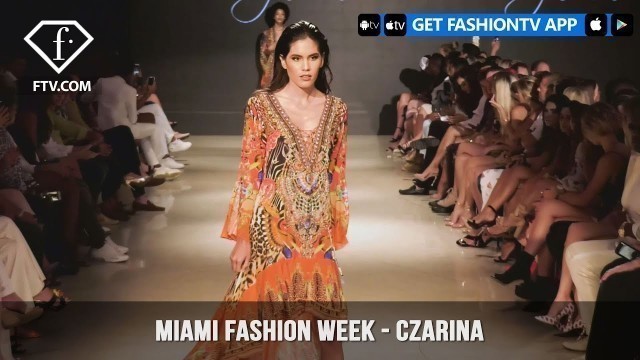 'Czarina Cover Up Beachwear Miami Swim Week Art Hearts Fashion 2019 | FashionTV | FTV'