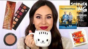 'FALL MUST HAVES || Makeup, Fashion, TV Shows, Books || October Favorites'